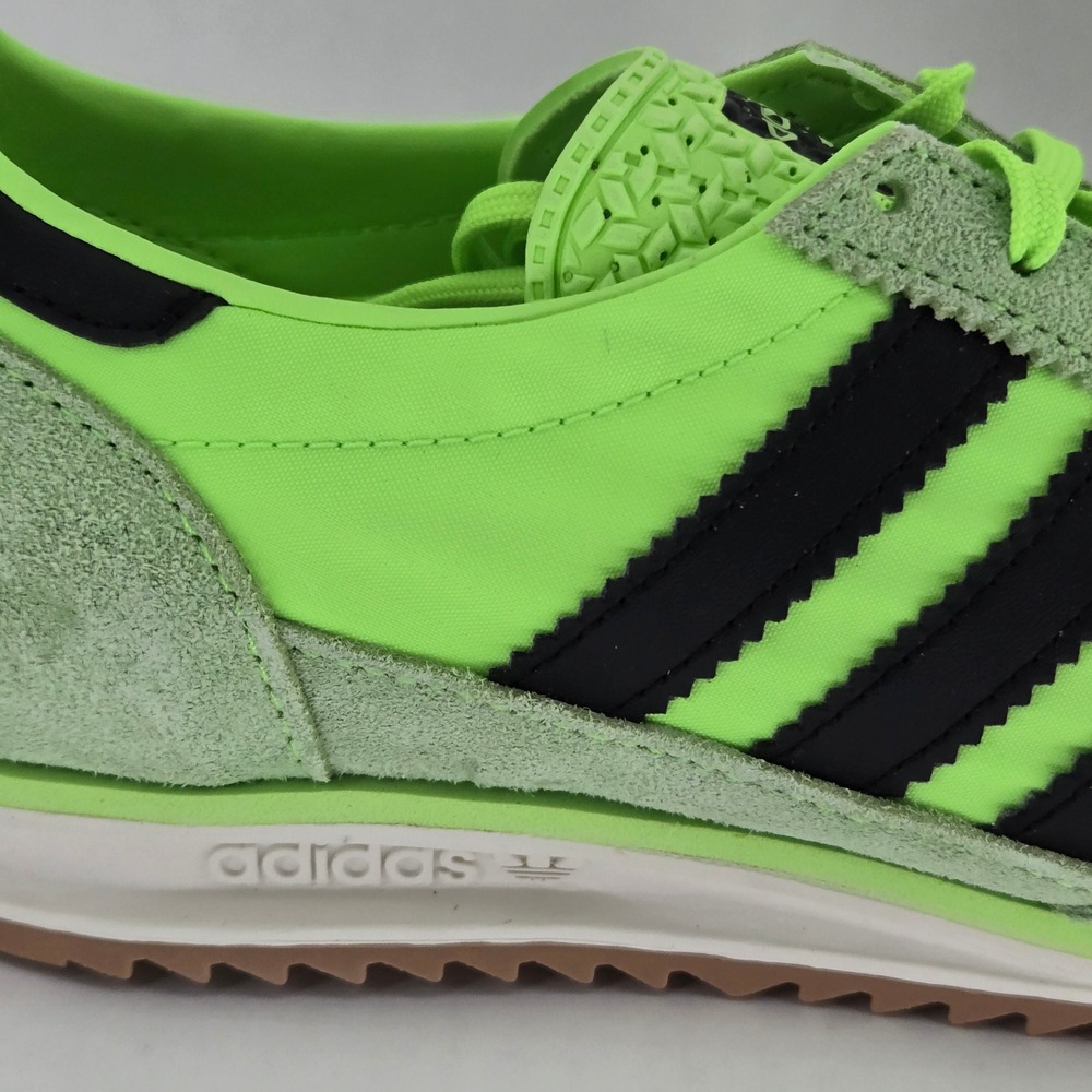 Adidas SL 72 OG W Semi Lucid Green Black Gum JQ8307 Womens 7.5 NWT Retro - Picture 12 of 16